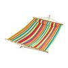 Bliss Hammocks 48" Wide Caribbean Hammock w/Pillow, hook & loop Straps, & Chains, 265Lbs Capacity (Tropical Fruit) BH-404B